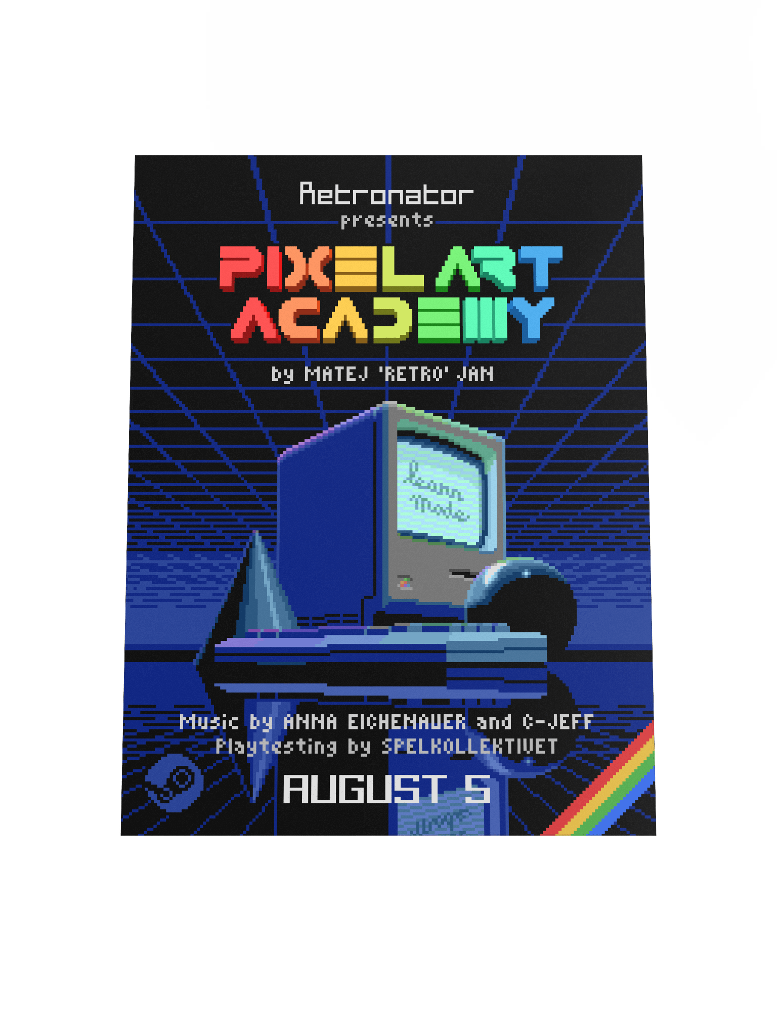 Pixel Art Academy: Learn Mode Launch Poster product image (7)