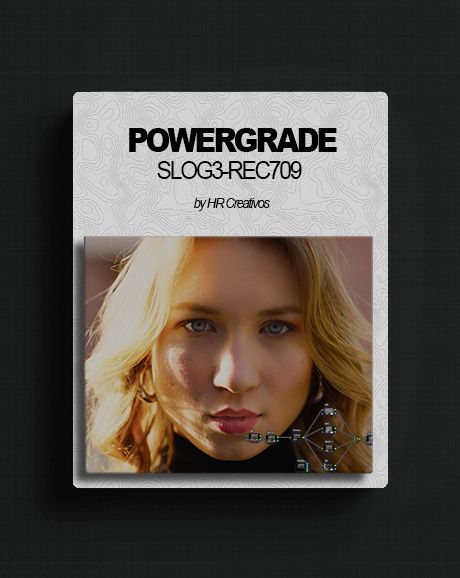 PowerGrade S-LOG3 a REC709 and FIlm look product image (1)