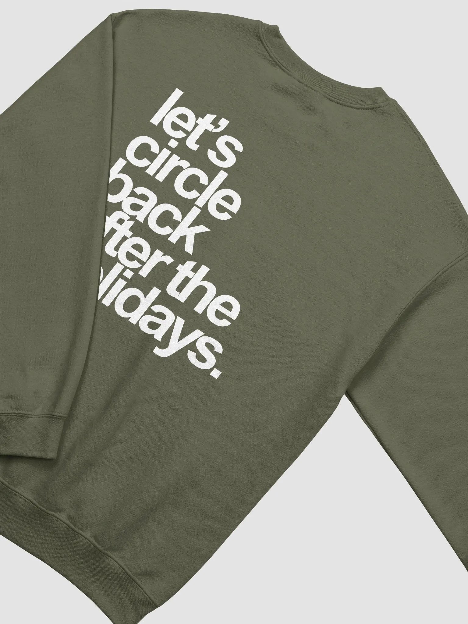 After the Holidays Crew Neck Sweater | LIMITED EDITION product image (4)