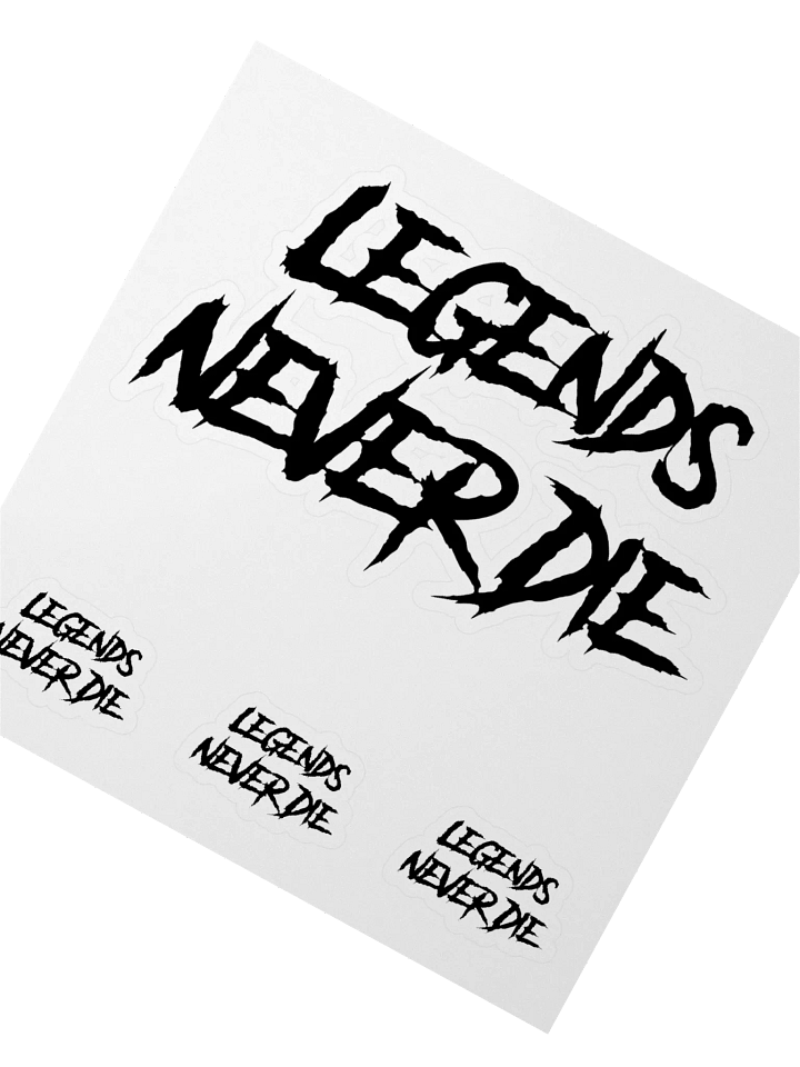 Legends Never Die (Black) product image (5)