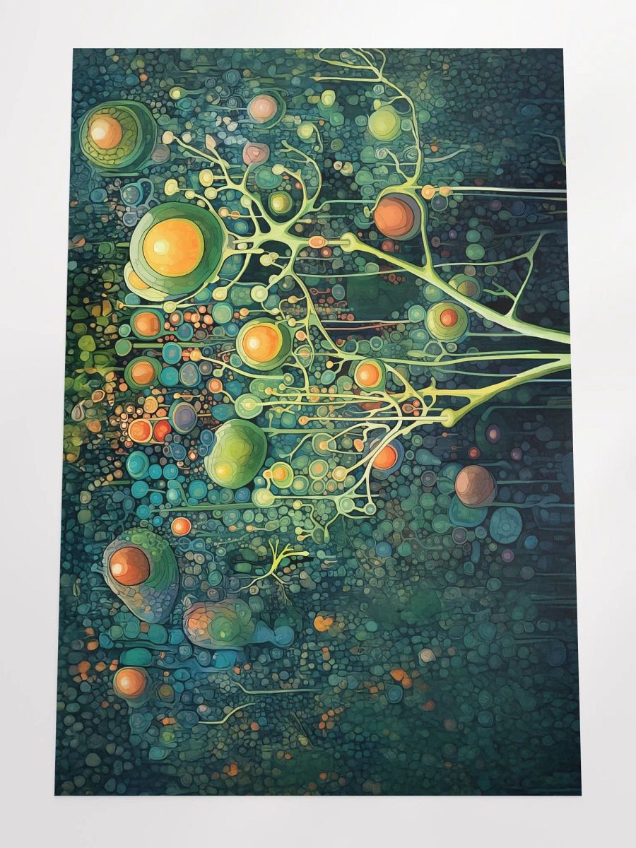 Bubble Forest Poster Print product image (4)
