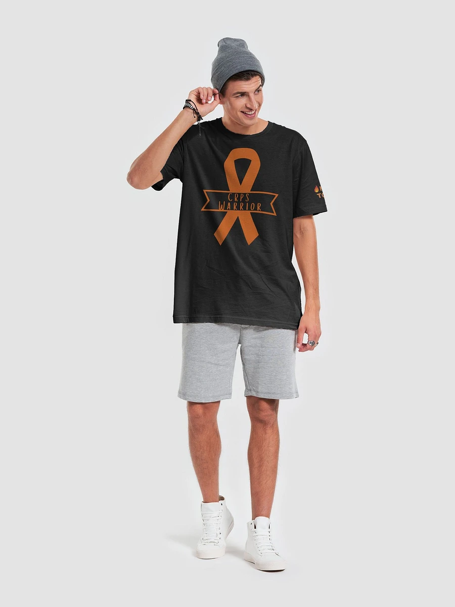 CRPS Awareness Ribbon Do Not Touch LEFT Arm T-Shirt (Unisex) product image (56)