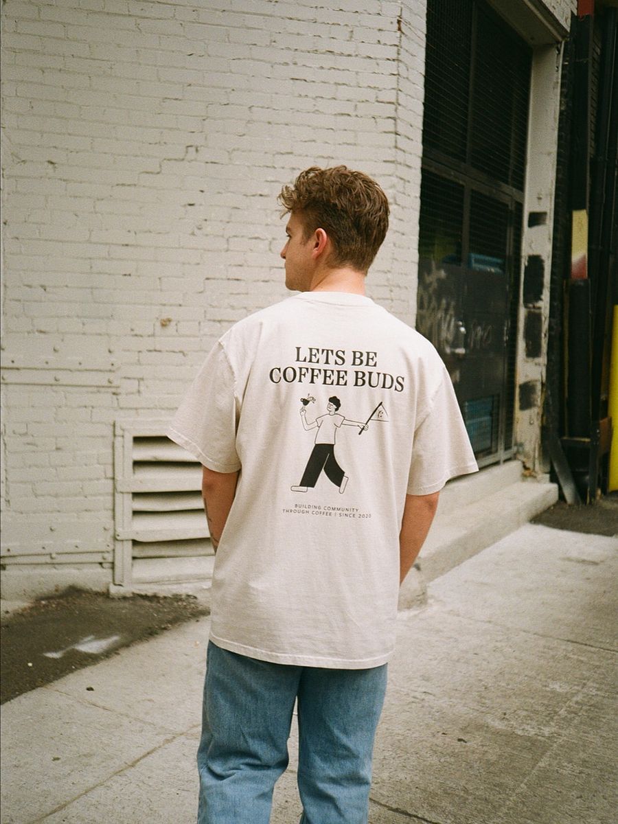 LETS BE COFFEE BUDS TEE product image (1)