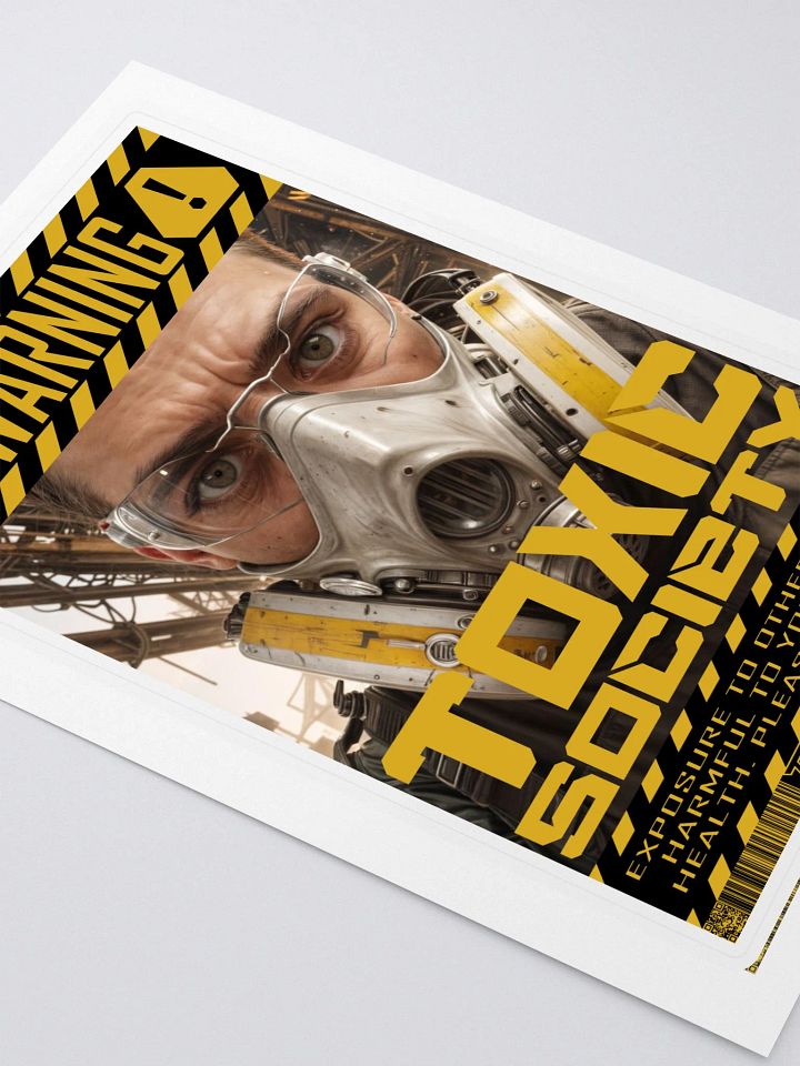 TOXIC SOCIETY Sticker product image (2)