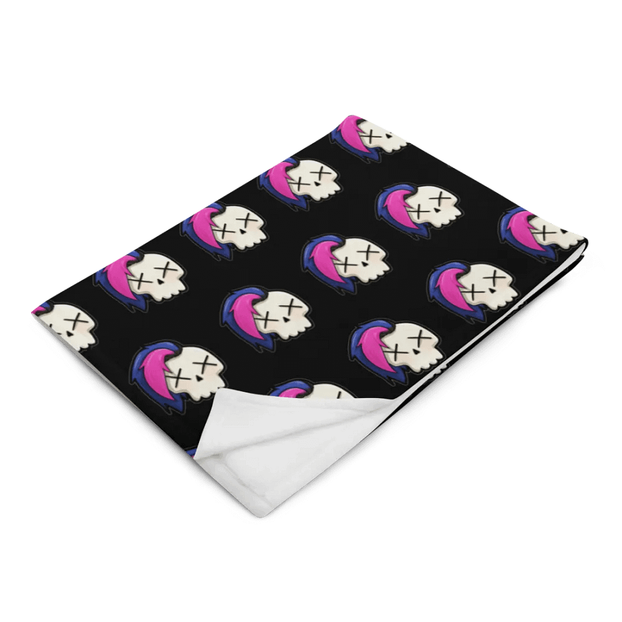 Hybrid Skull Throw Blanket product image (3)