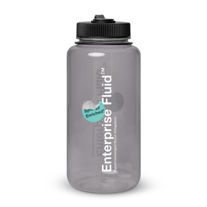 Enterprise Fluid - Wide Mouth Plastic Water Bottle product image (1)