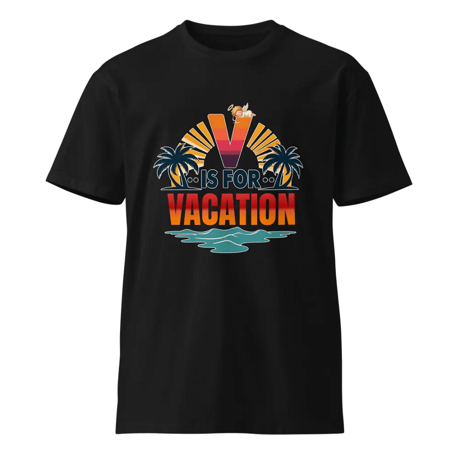 V is for Vacation Valentine Tee product image (1)