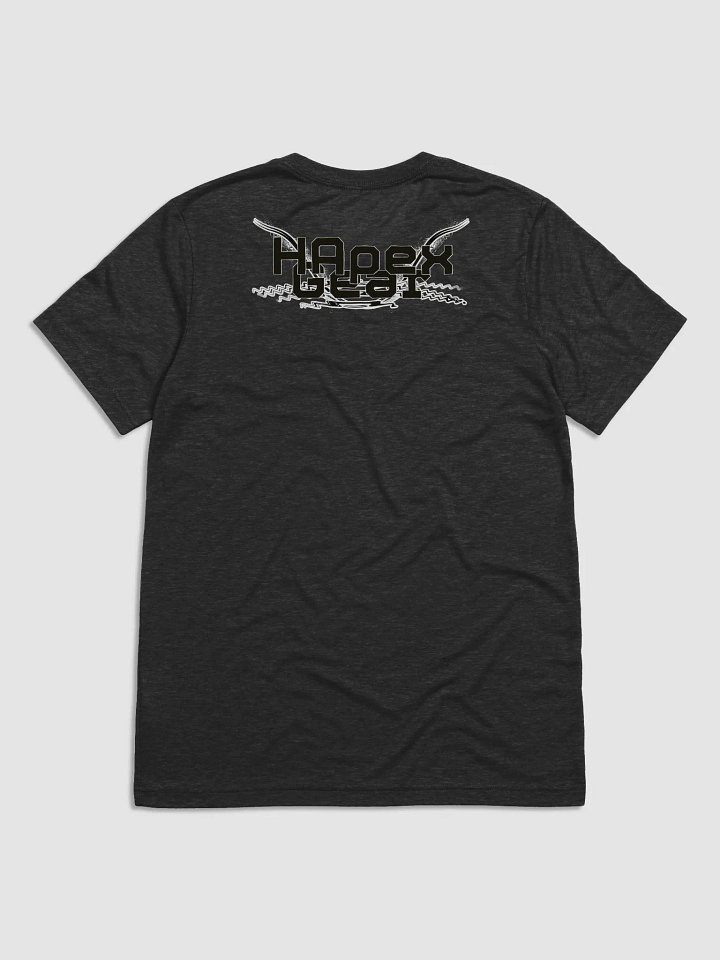 Triblend Short Sleeve T-Shirt - Black HApex Gear Black Logo product image (1)