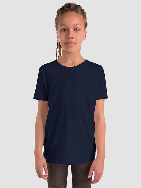 Photo showing Bella+Canvas Youth Short Sleeve T-Shirt