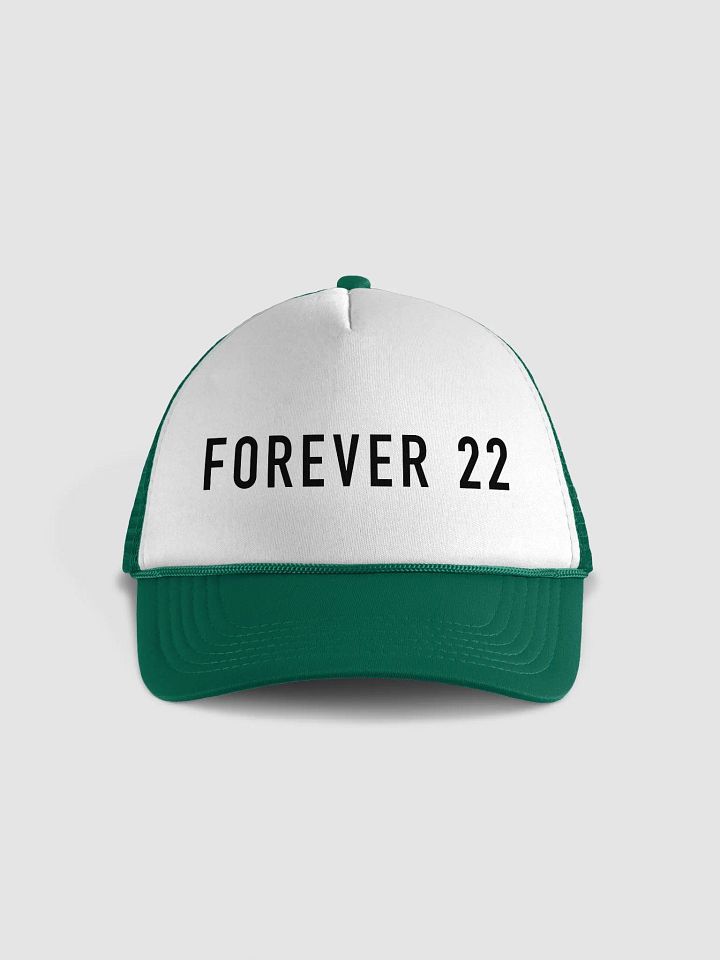Forever 22 trucker hat (black text) product image (2)
