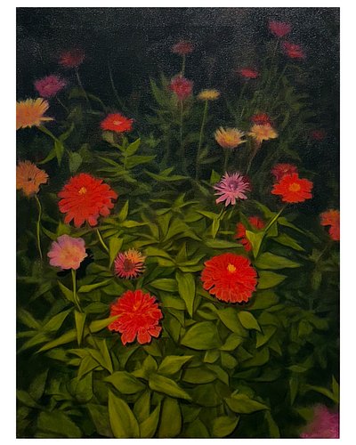 Night Walk 
18” x 24”
Oil on Canvas 

Really enjoyed searching for a balance between definition and suggestion in these noctu...
