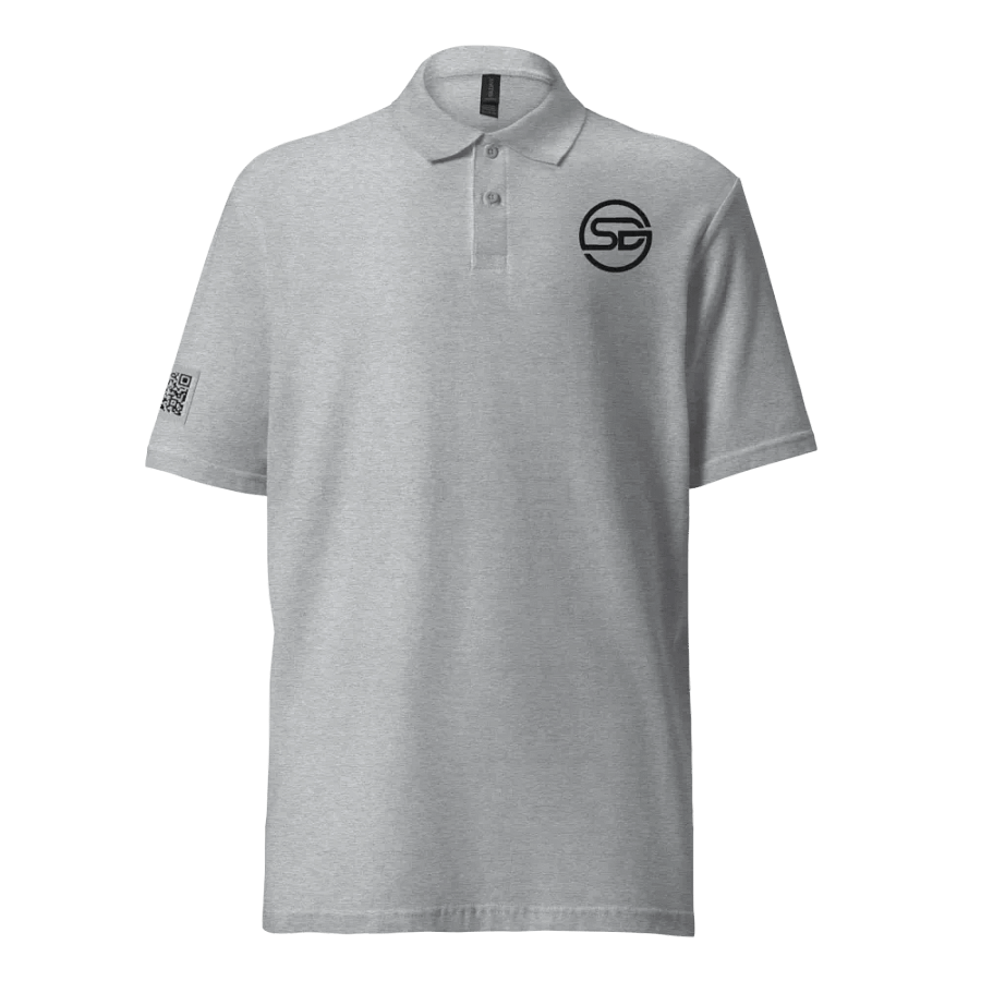 Logo Polo - Mens (Grey/White) product image (1)