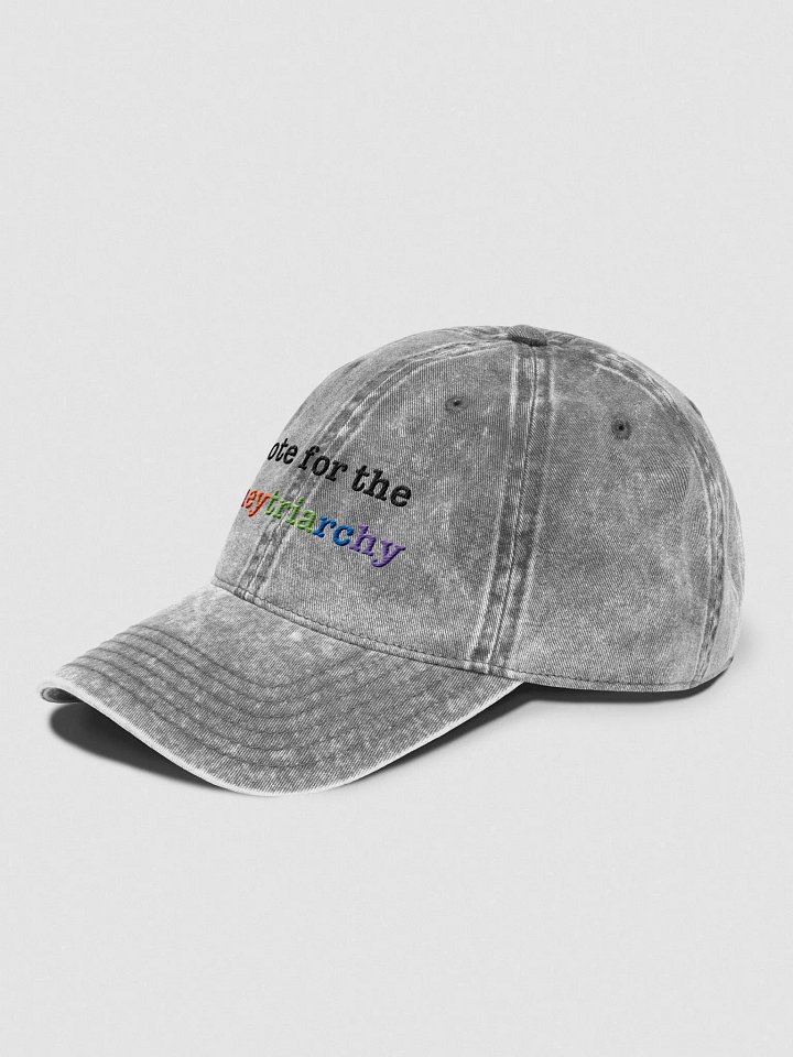 Baseball Cap: Vote for the Theytriarchy product image (2)