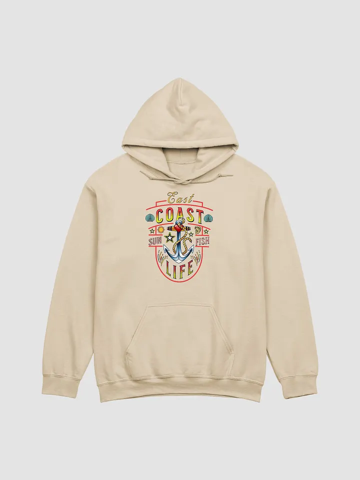 East Coast Life Sun Fish Hoodie product image (28)