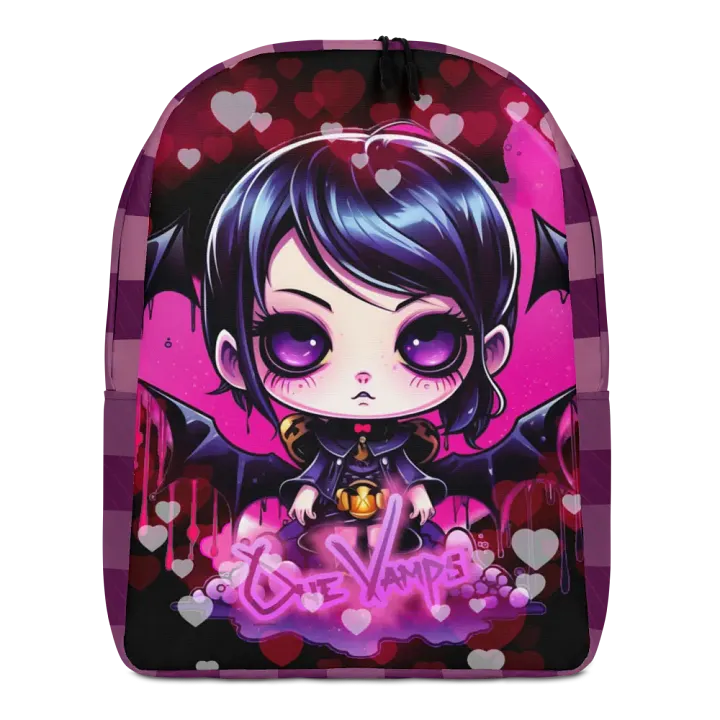 OneVamps Minimalist Backpack Vamps Pink Heart product image (2)