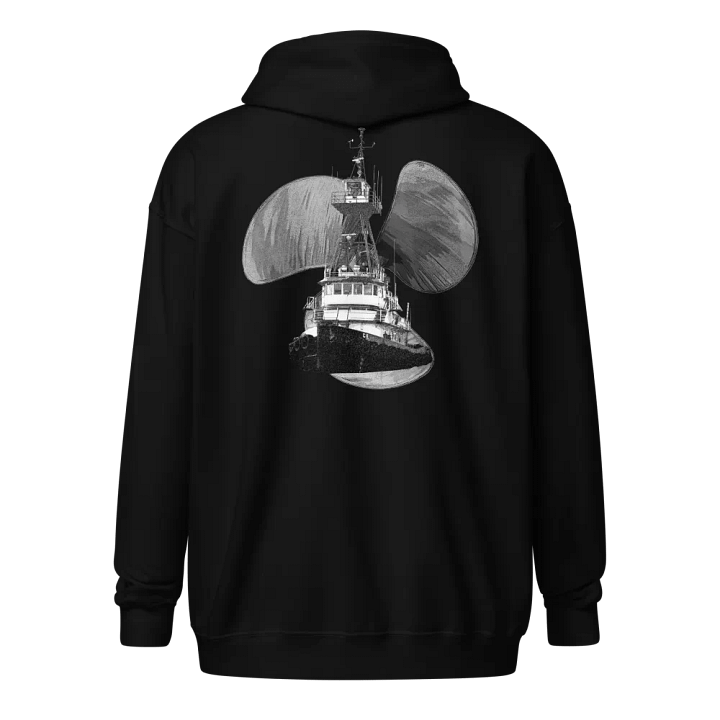 Three blade prop Tug CE Zip Hoodie product image (1)