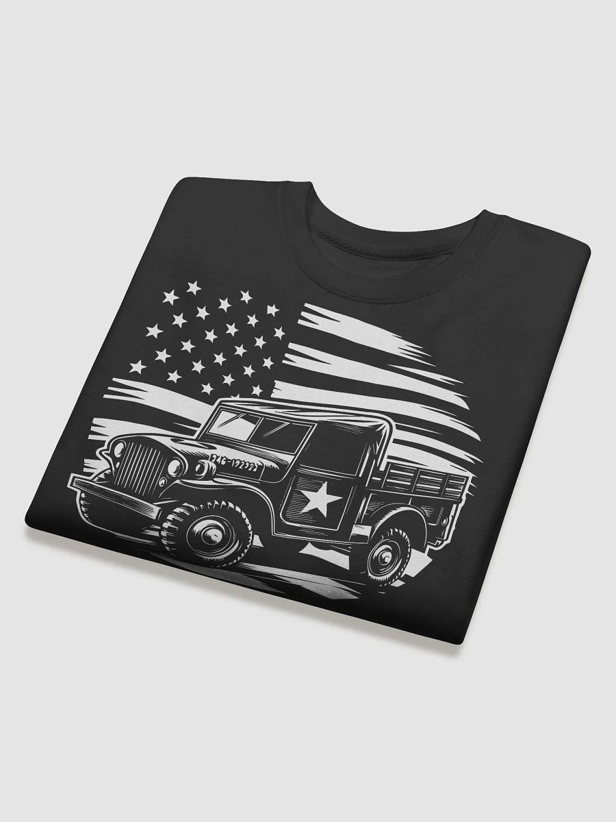 Vintage Patriotic Jeep Adventure Sweatshirt product image (3)
