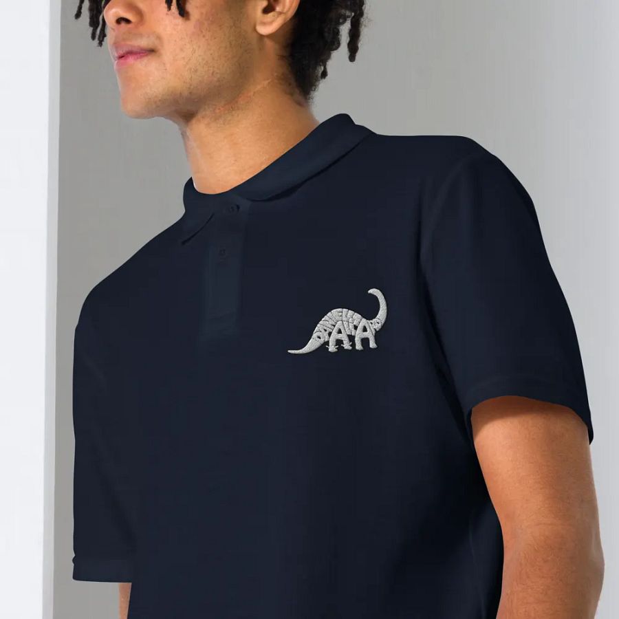 Brontosaurus Polo Shirt product image (5)