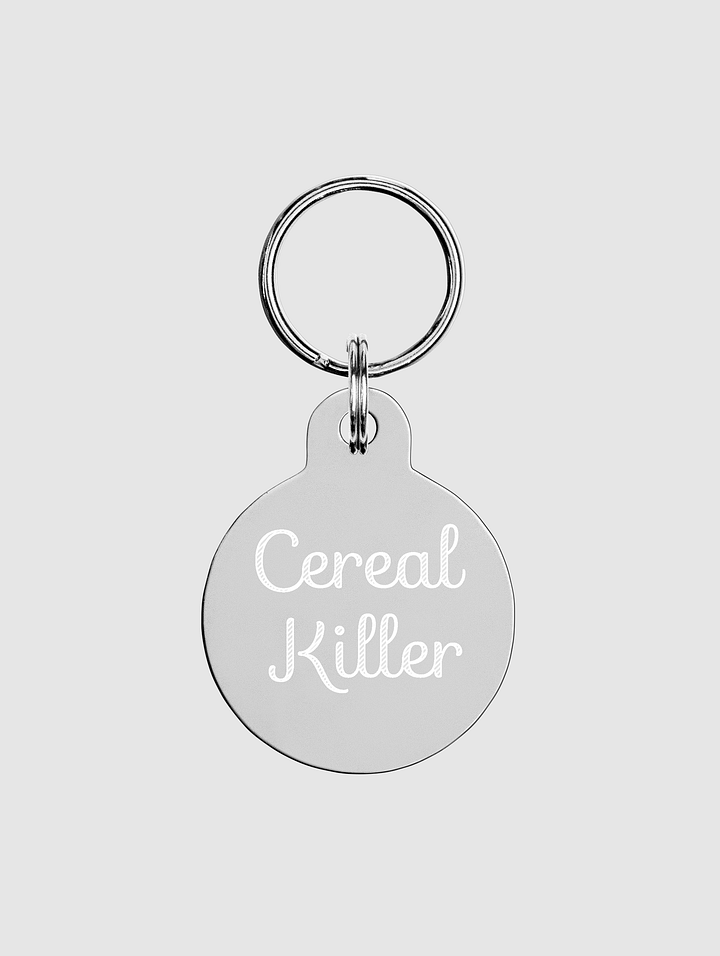 [The Cereal Bowl] Engraved pet ID tag product image (1)