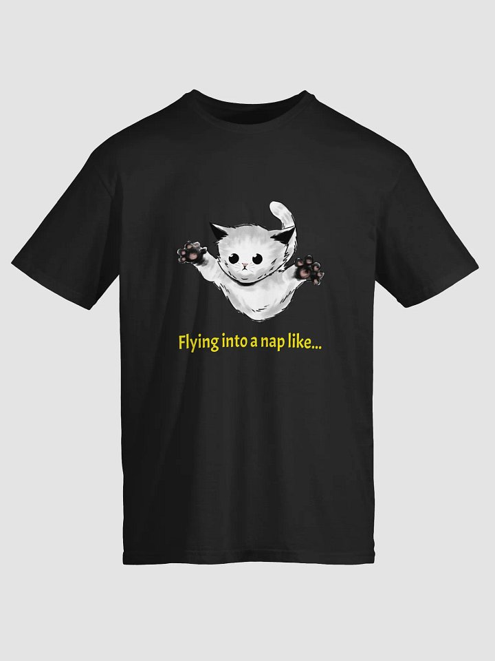 Leaping Cat Unisex T-Shirt product image (3)