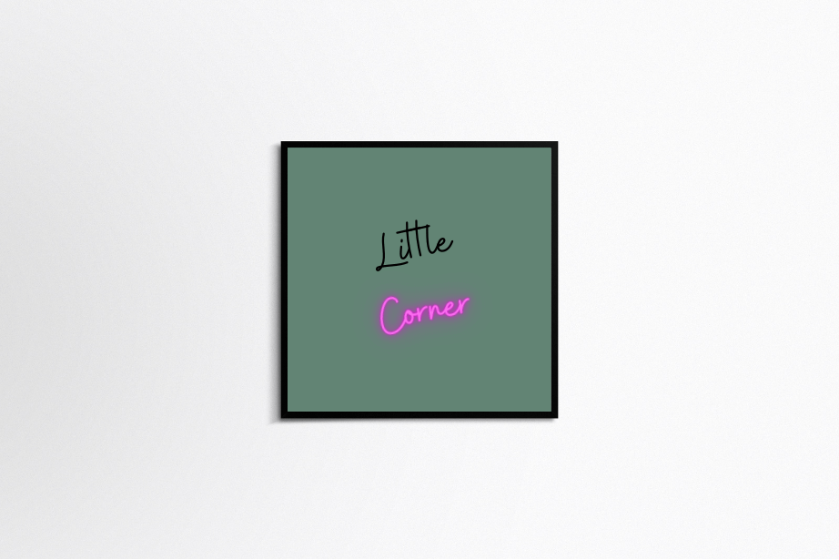 Little Corner Printable Wall Art, Home Office Wall Art, Study Room Wall Decor, Bedroom Wall Decor product image (5)