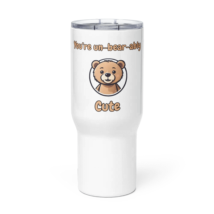 Un-Bear-Ably Cute Travel Mug with Handle product image (2)