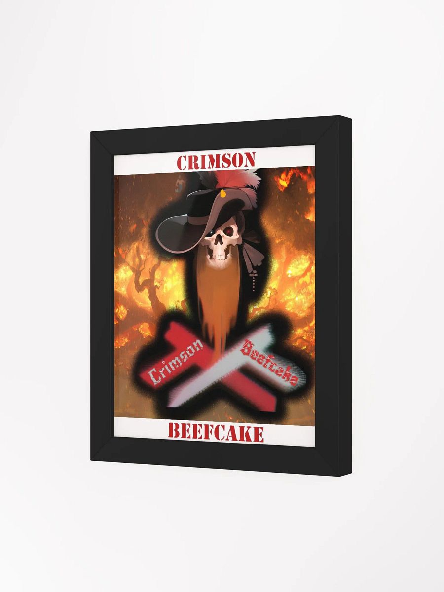 CrimsonFramedPoster (Rectangles) product image (12)