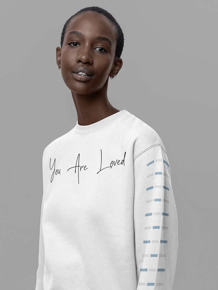 You Are Loved Cotton Heritage Sweatshirt product image (1)
