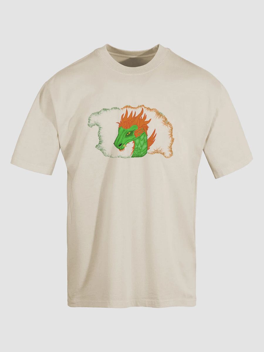 Dragonfire Oversized Faded T-Shirt product image (5)