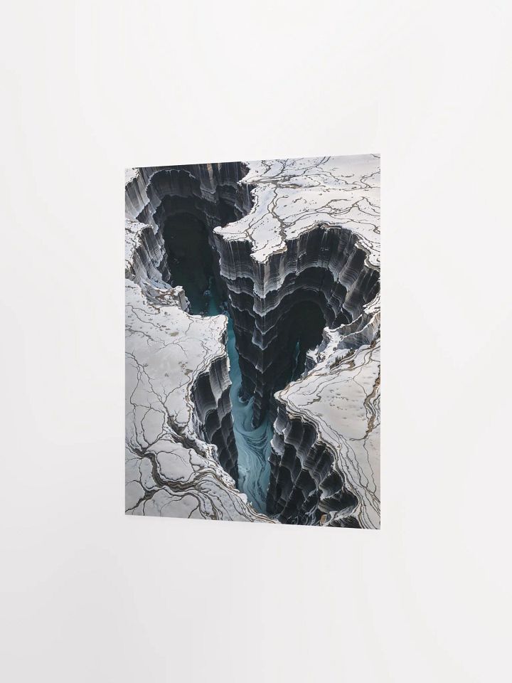 Frozen Abyss Matte Poster product image (15)