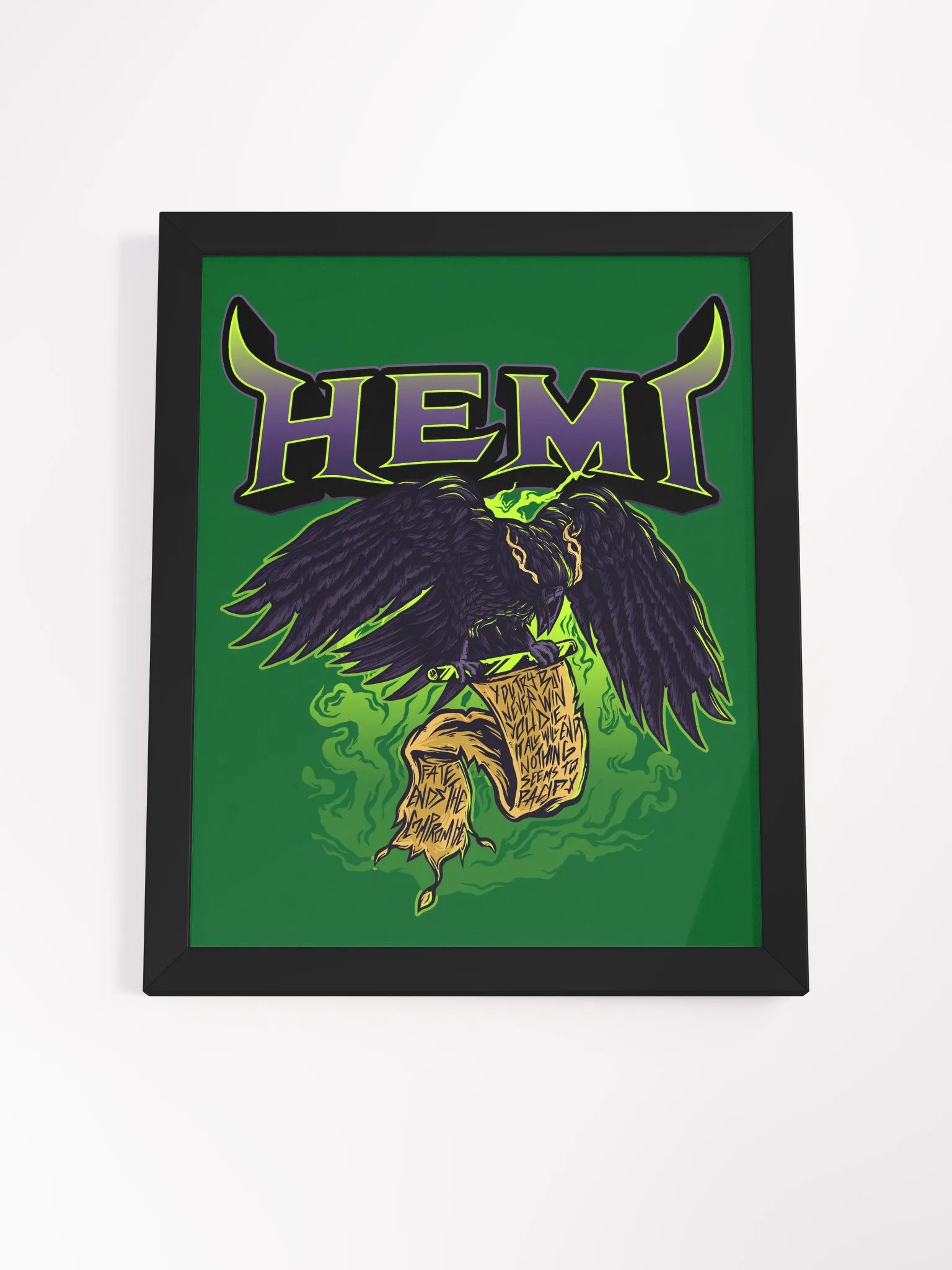 Nevermore Framed Matte Poster product image (4)