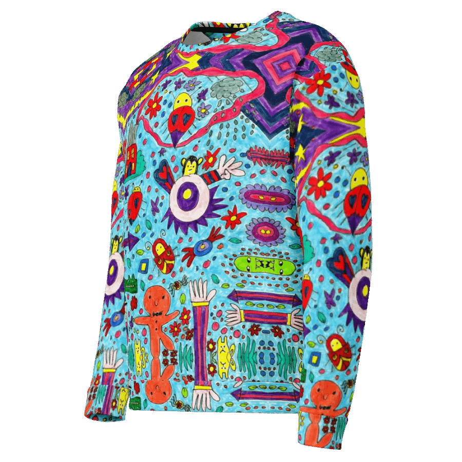 Abstract Doodle Characters Unisex Sweatshirt product image (8)