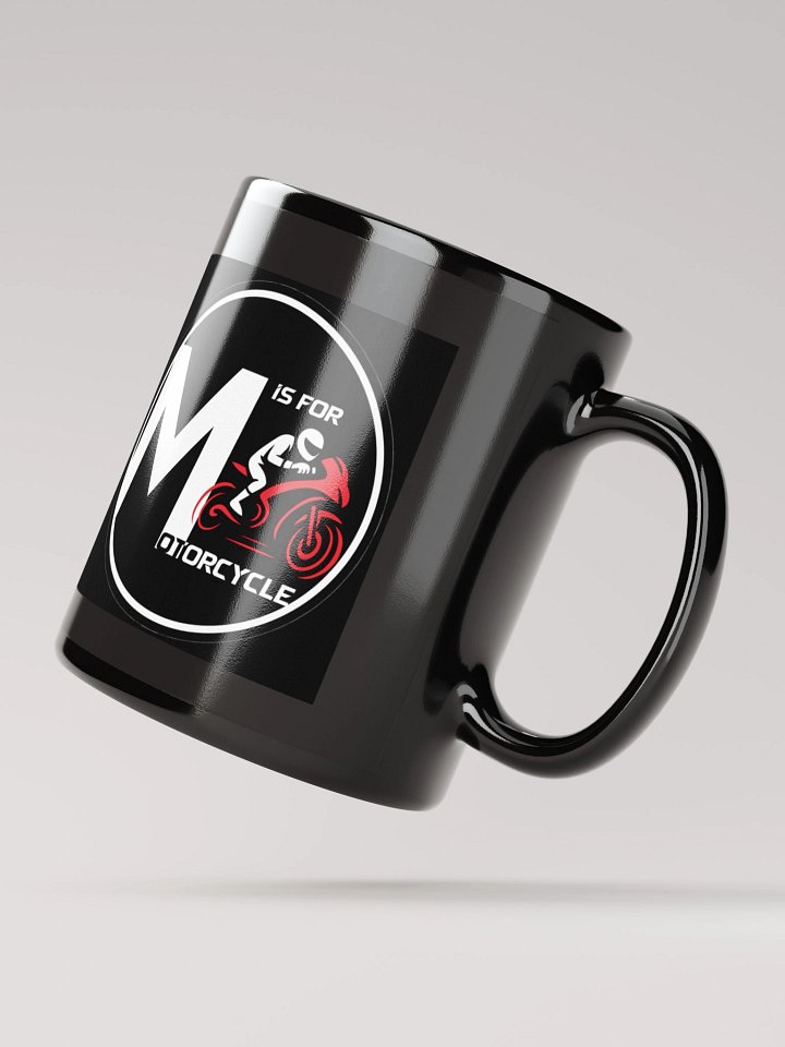 M is for Motorcycle Logo Mug product image (3)