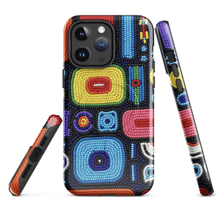 Block Mosaic MagSafe® Tough Case product image (4)