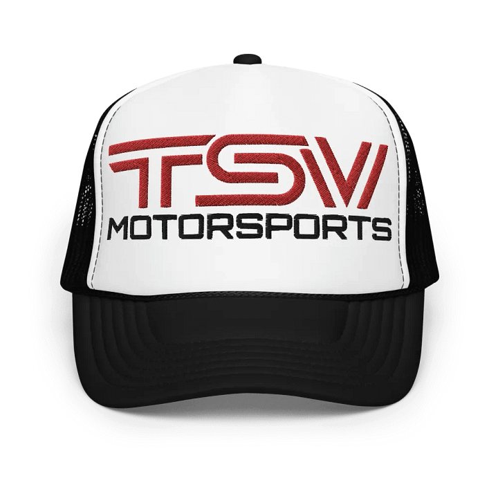 Embroidered TSV Logo Foam Trucker Hat product image (1)