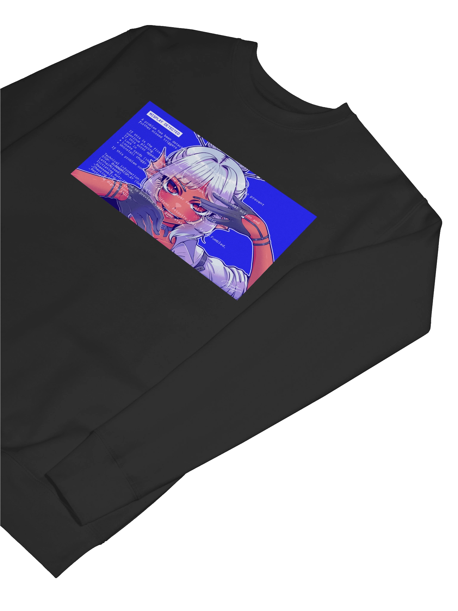 Misplay Detected Crew Neck Sweatshirt product image (14)
