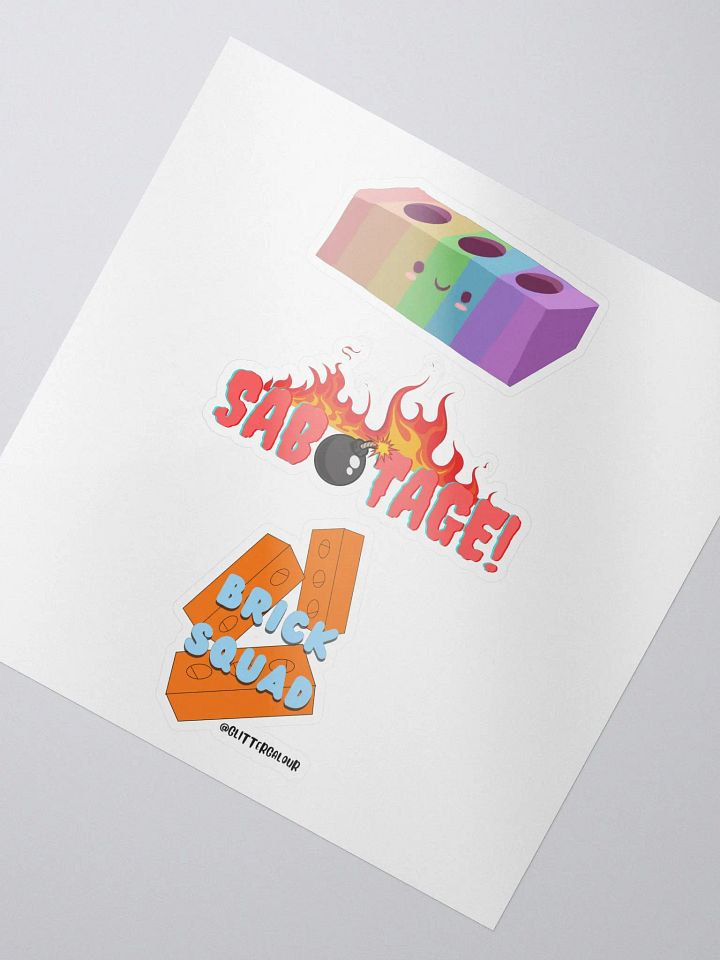 Official Brick Squad MULTI Sticker product image (2)