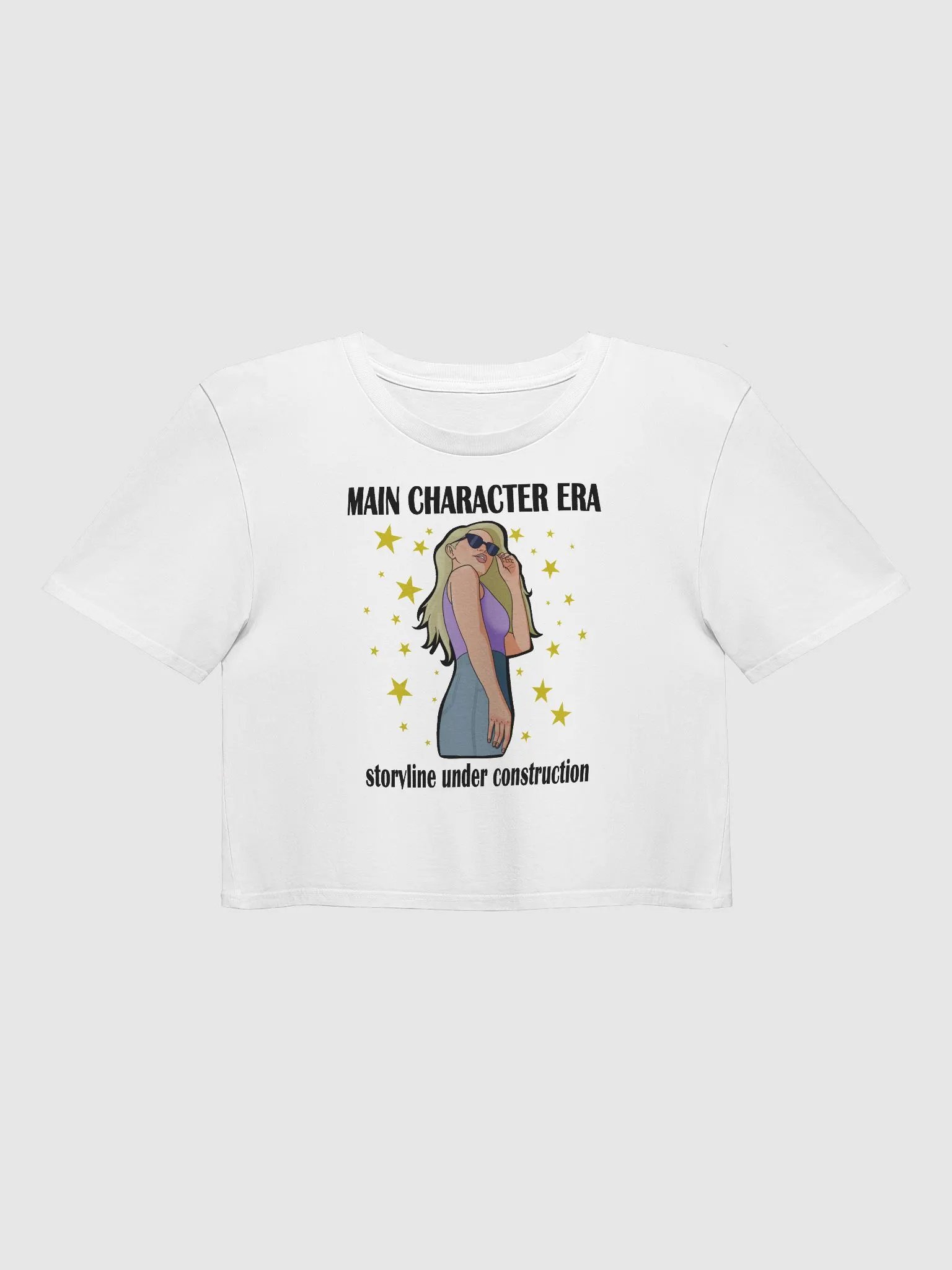 Main Character Era - premium CROP t-shirt product image (1)