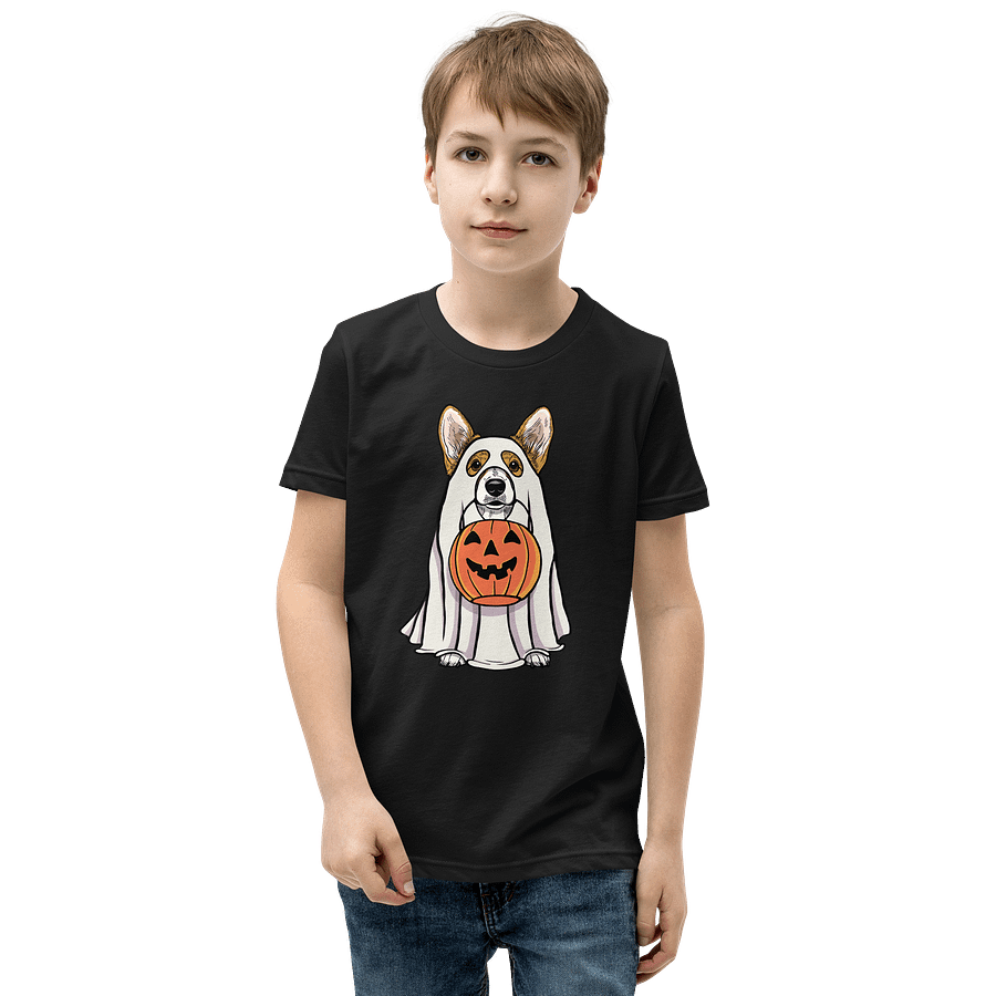 Halloween Pembroke Welsh Corgi(Fawn) Youth T-Shirt product image (5)