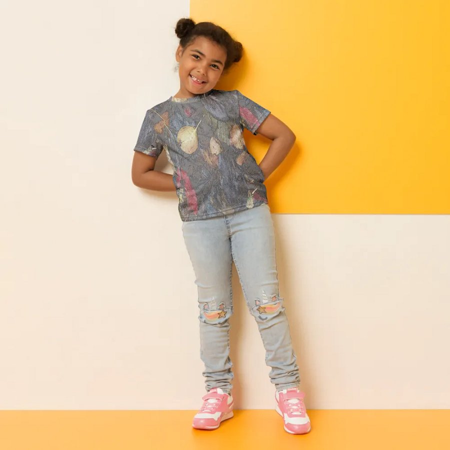 Kids Crew Neck T-Shirt - MossyOak - It Happennnns Camo product image (10)