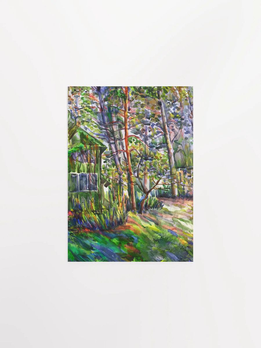 Vibrant Matte Poster Print - Summer Hourse product image (4)