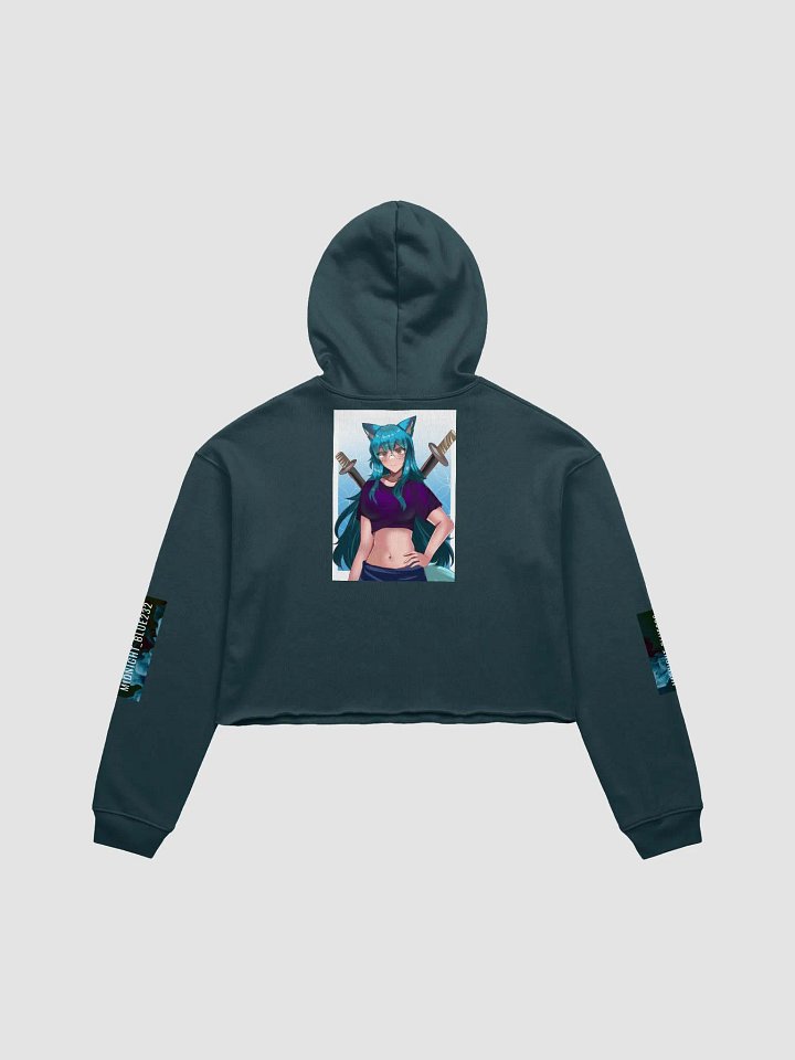 Blue232 Crop Hoodie! product image (2)