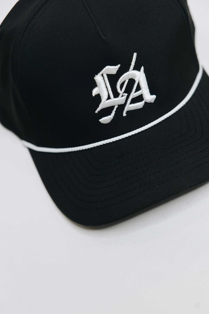 Black LAGC Logo Rope Hat product image (1)