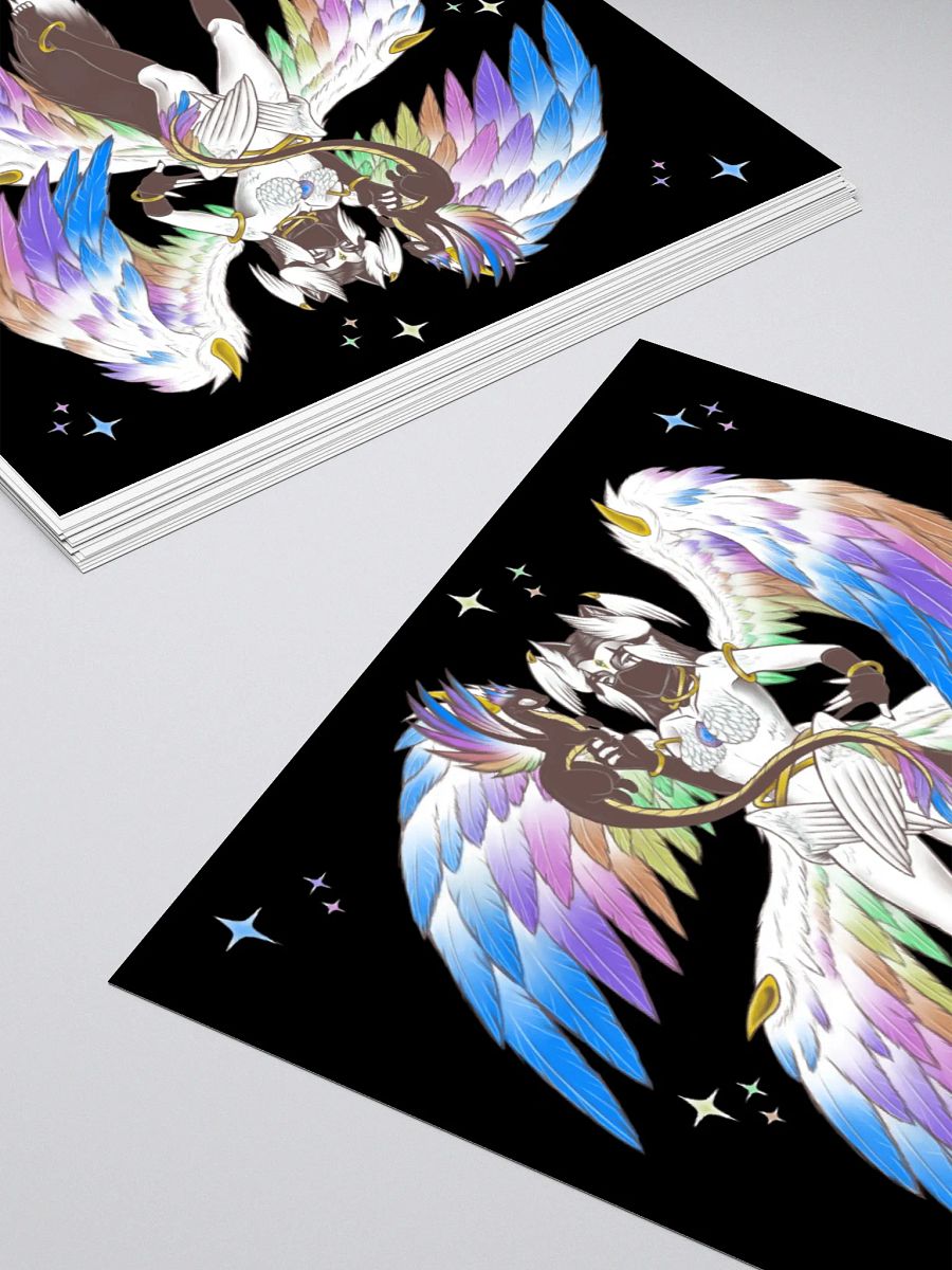 Rainbow Pride Angel Sticker product image (12)