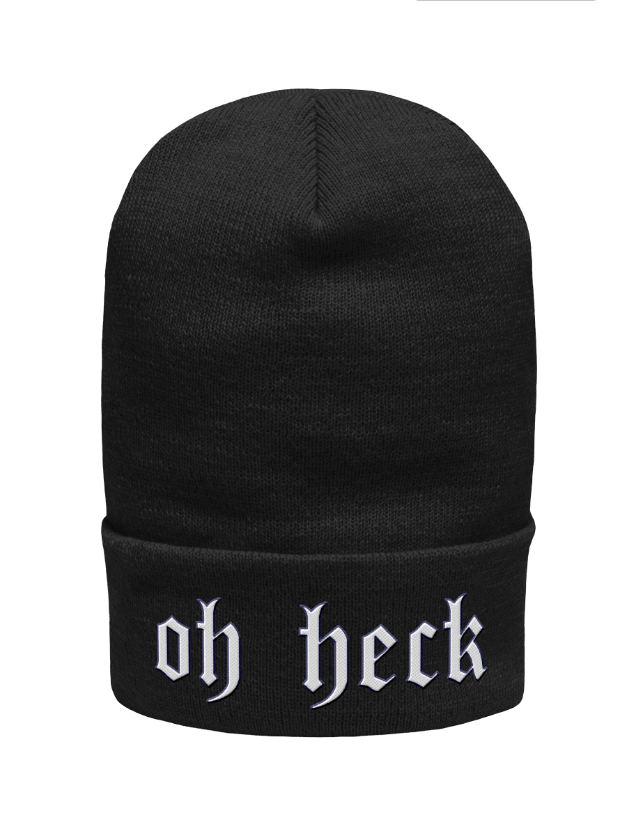 Oh Heck Gothic Beanie product image (1)