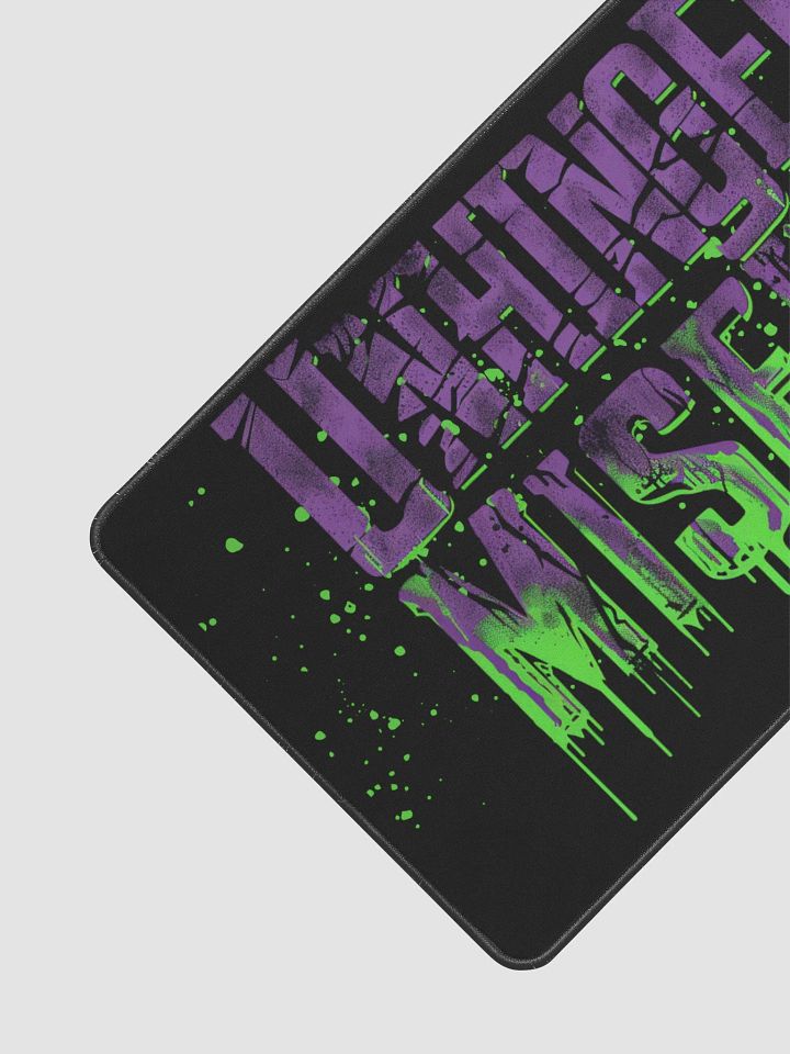 Unhinged Misfits Logo Desk Mat – 12"x22" product image (2)