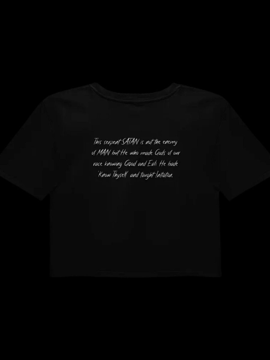 Baphomet Crop Top product image (2)