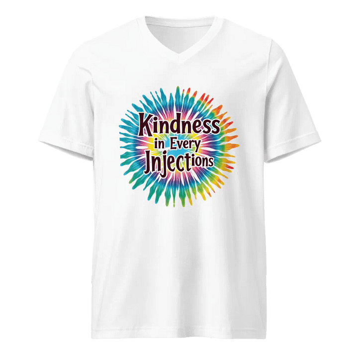 Kindness Tie-Dye V-Neck Tee product image (1)