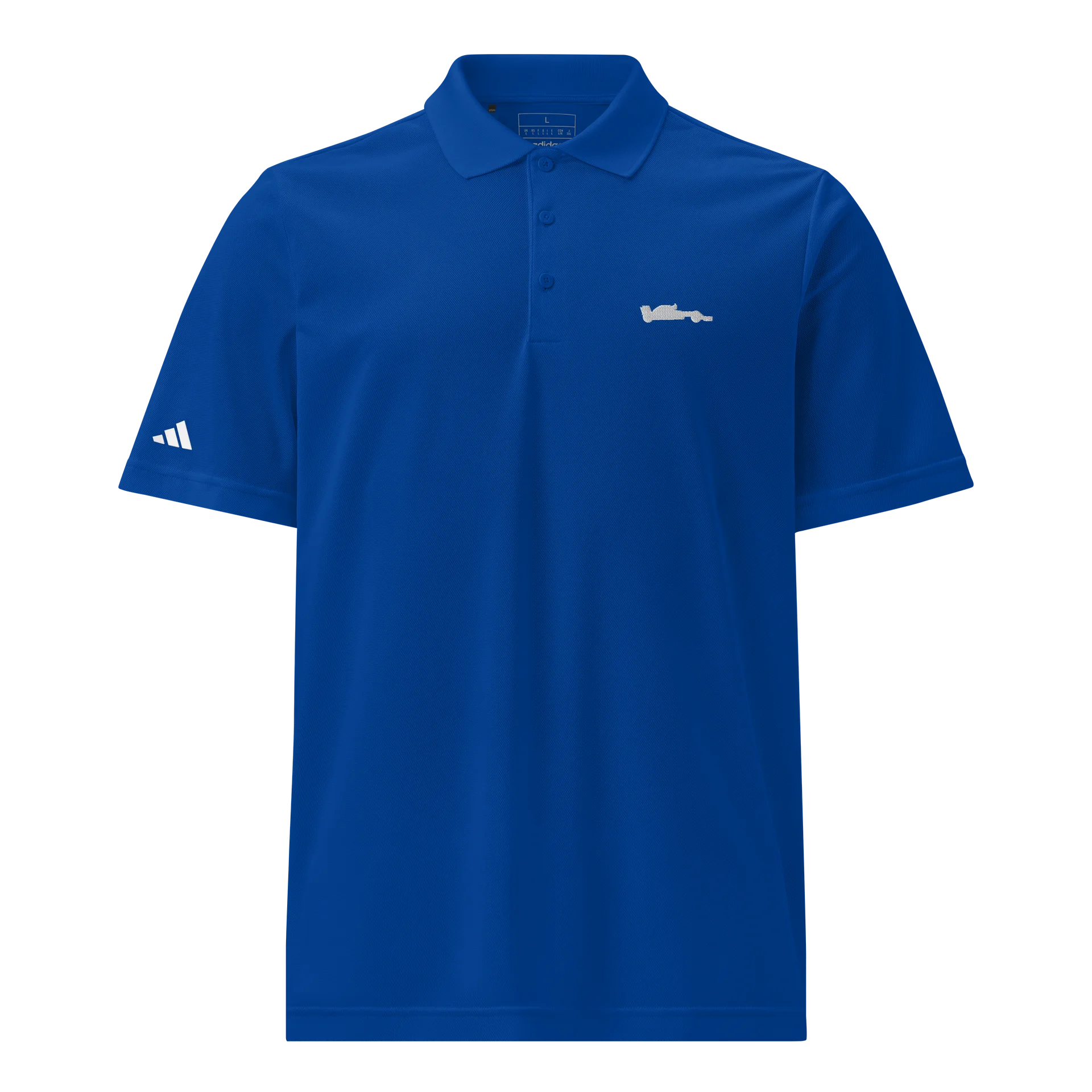 Adidas F 1 Embroidered Formula One sport Polo Tee product image (1)