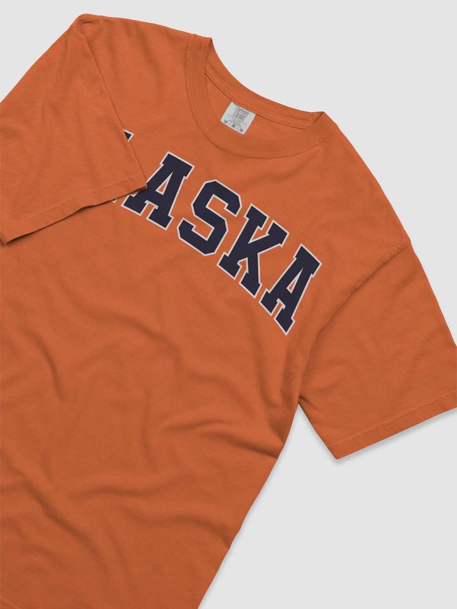 Alaska Vintage Varsity Unisex Garment-Dyed T-shirt product image (96)